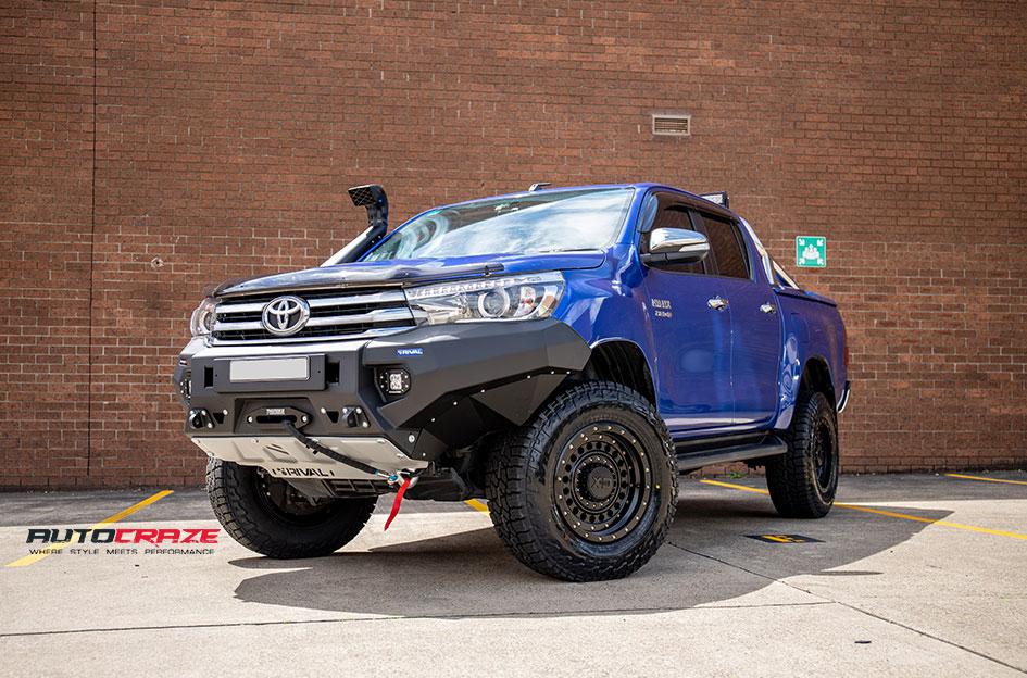 TOYOTA HILUX N80 4WD PANZER XD SATIN BLACK